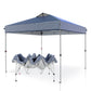 10'x 10' Pop up Canopy Tent Outdoor Event Instant Tent with Roller Bag