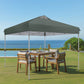 10'x 10' Pop up Canopy Tent Outdoor Event Instant Tent with Roller Bag