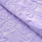 BELIEVE WHAT YOU GET Believe What You Get 3 Pieces Quilt Set King Size with 1 Quilt and 2 Pillow Shams, Reversible Microfiber Bedding Bedspread Coverlet Set, Cozy, Lightweight and Hypoallergenic, Purple