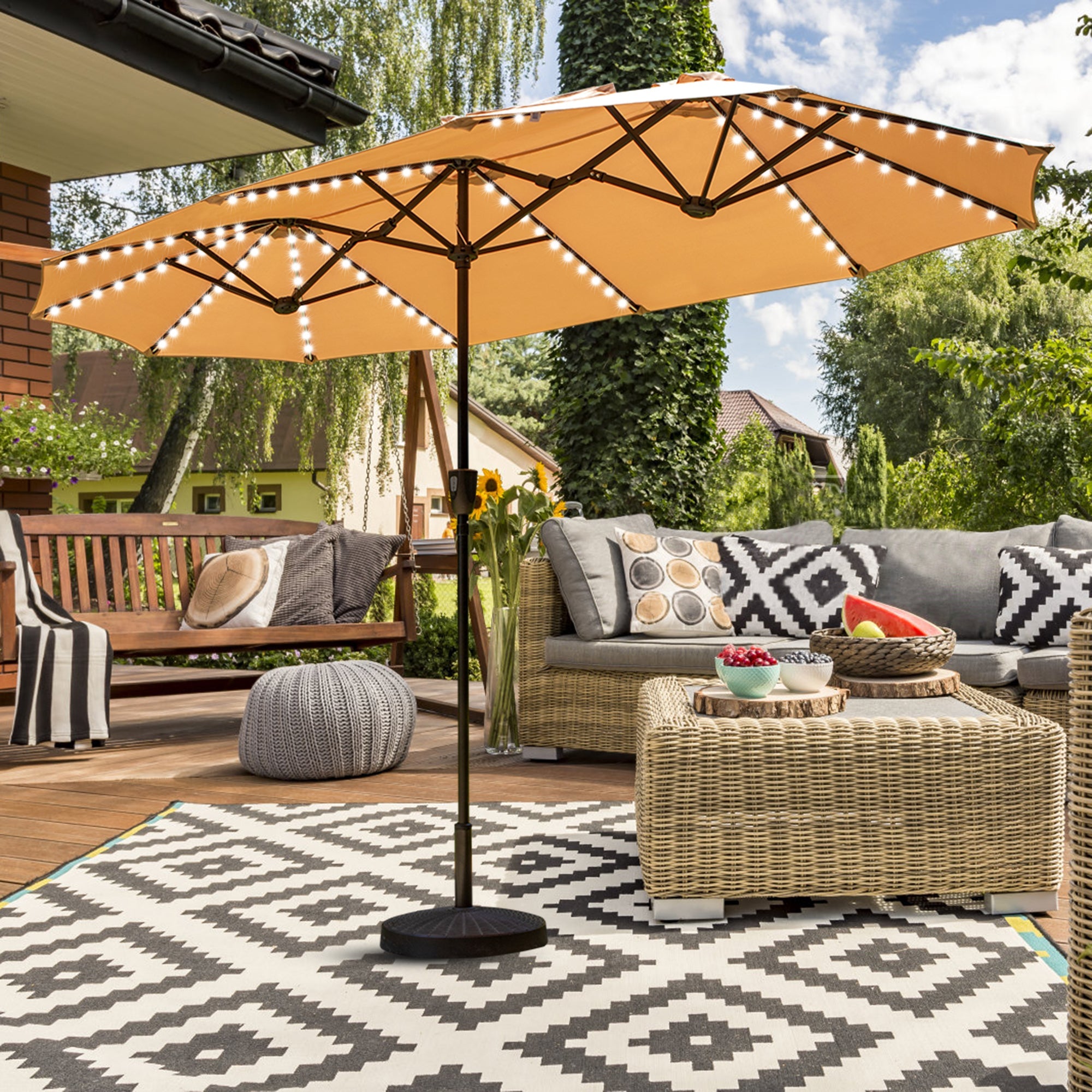 Patio umbrella extra deals large