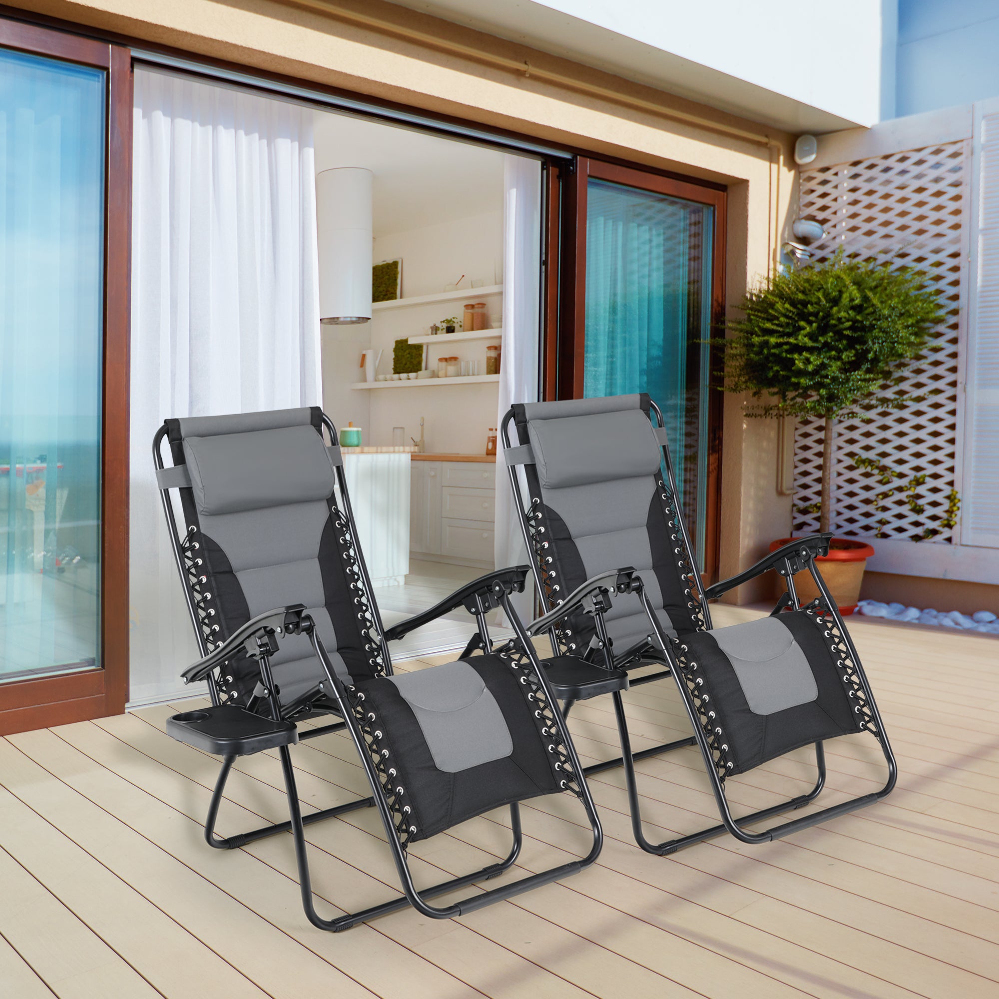 Padded garden online seats